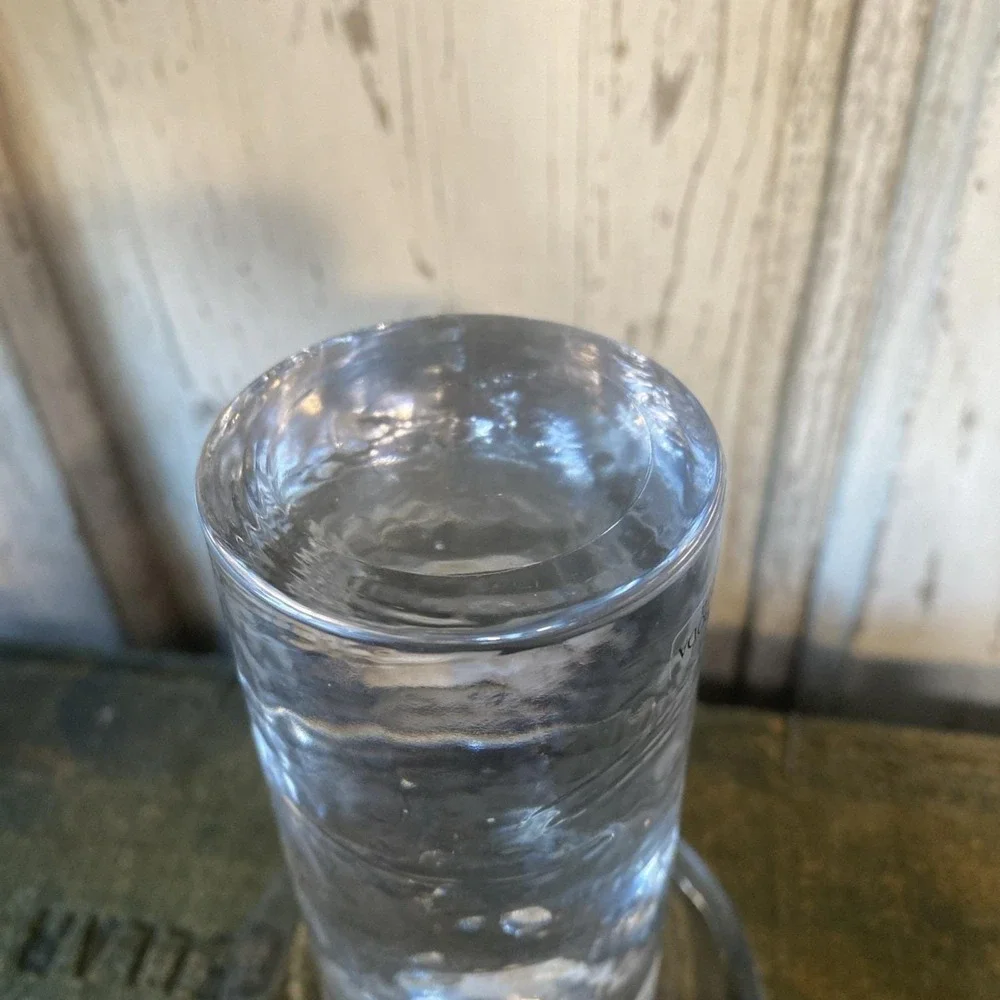 VTG Kosta Boda Heavy Glass Candle Stick Candleholder Kjell‎ Engman 5